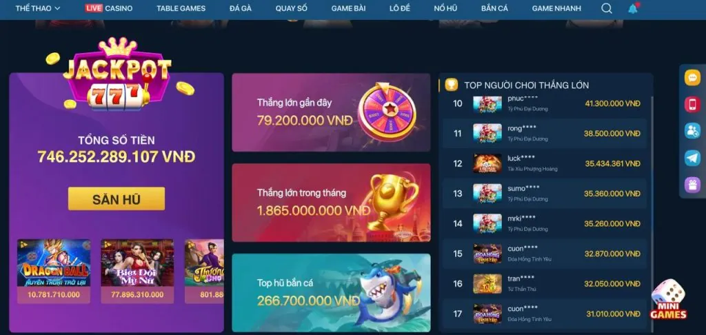 Ưu đãi game bắn cá gobet nổ hũ